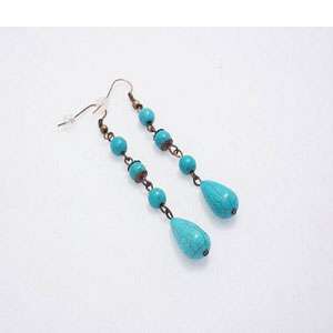 Turquoise Jewelry Boho Earrings in Lahore